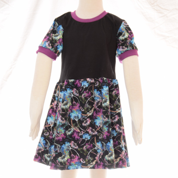 Kurzarmkleid "Pusteblume"