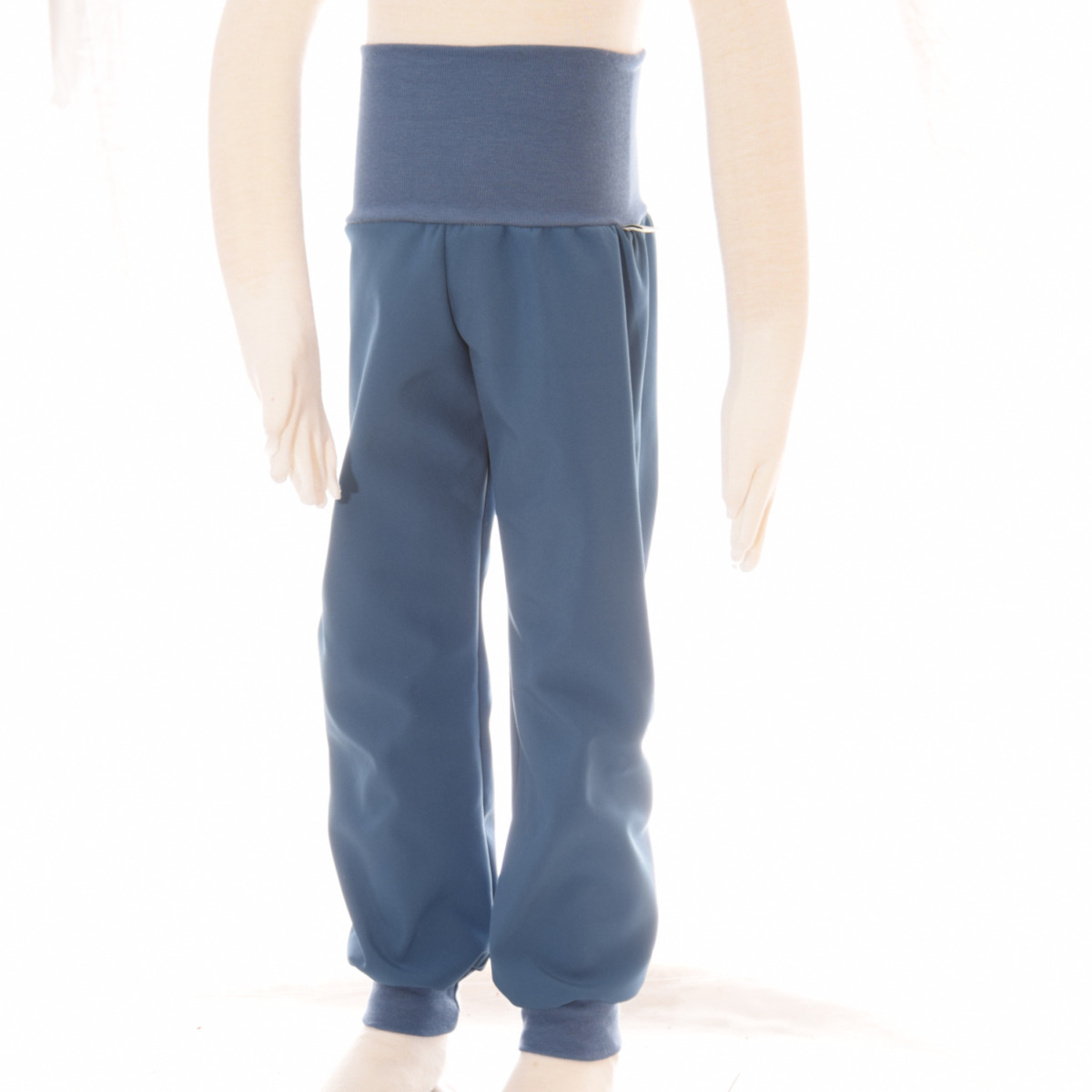 Softshellhose "jeansblau"