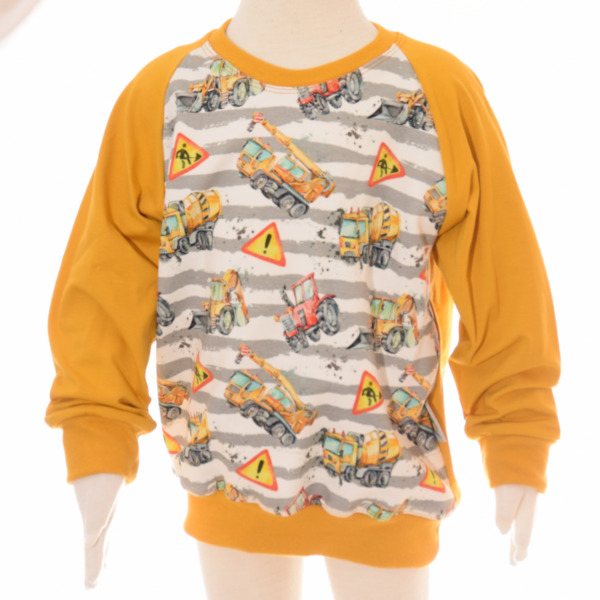 Pullover "Baustelle" - Jersey mit Raglanärmeln