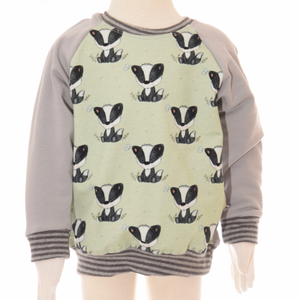 Sweatpullover Raglanpullover "Dachs"