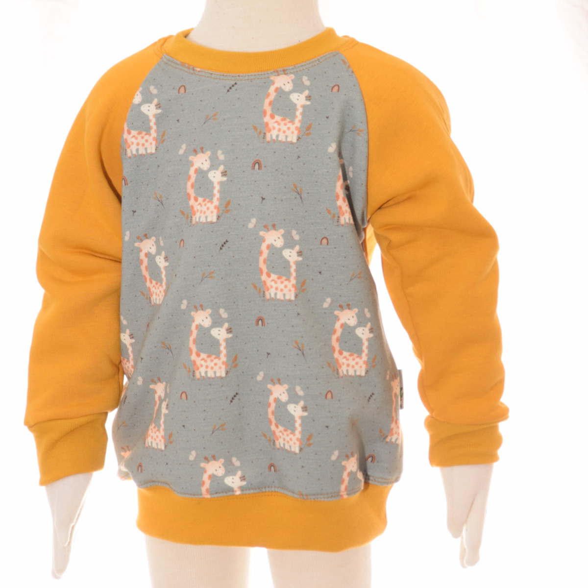 Sweatpullover Raglanpullover "Giraffe"