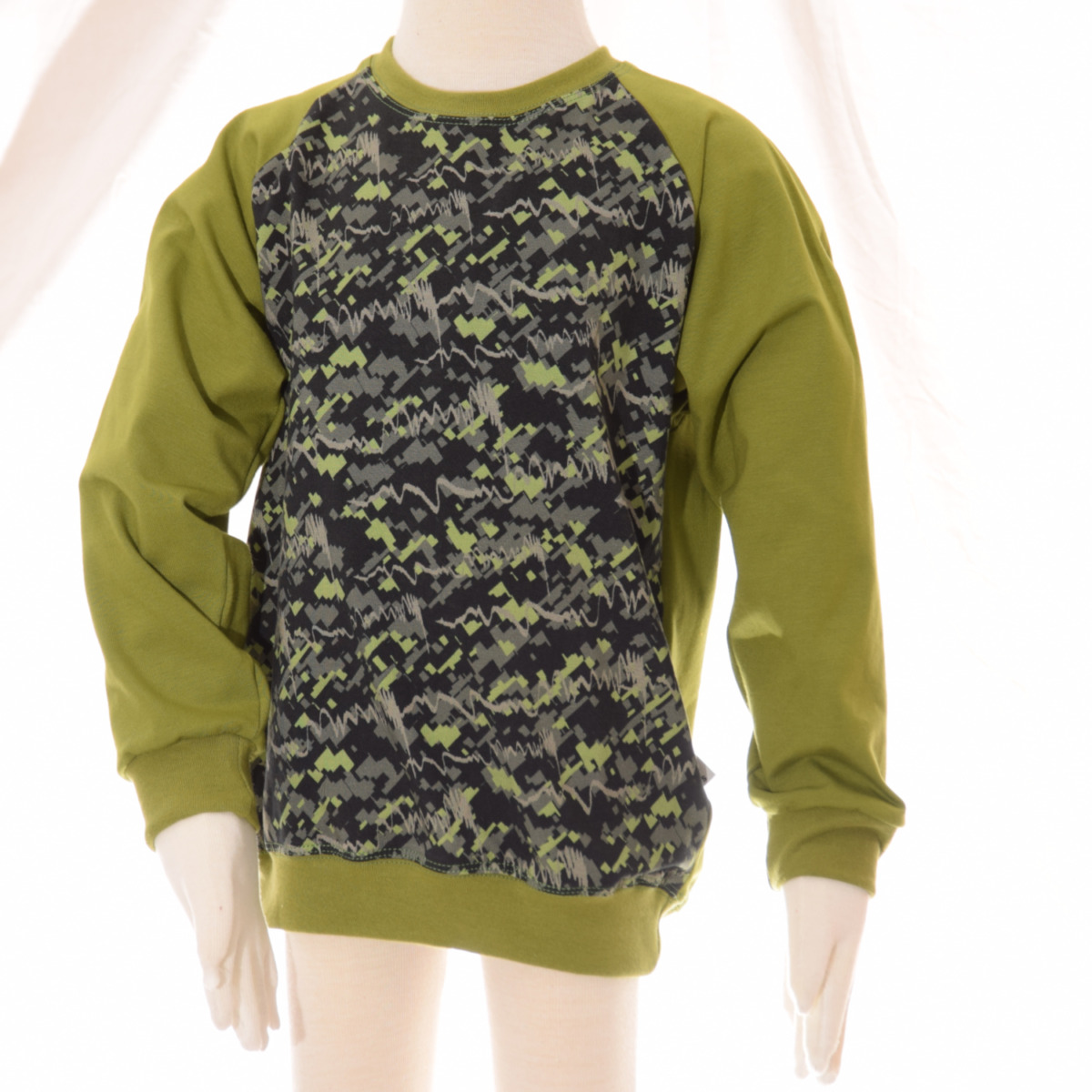 Pullover "Muster" - Jersey mit Raglanärmeln