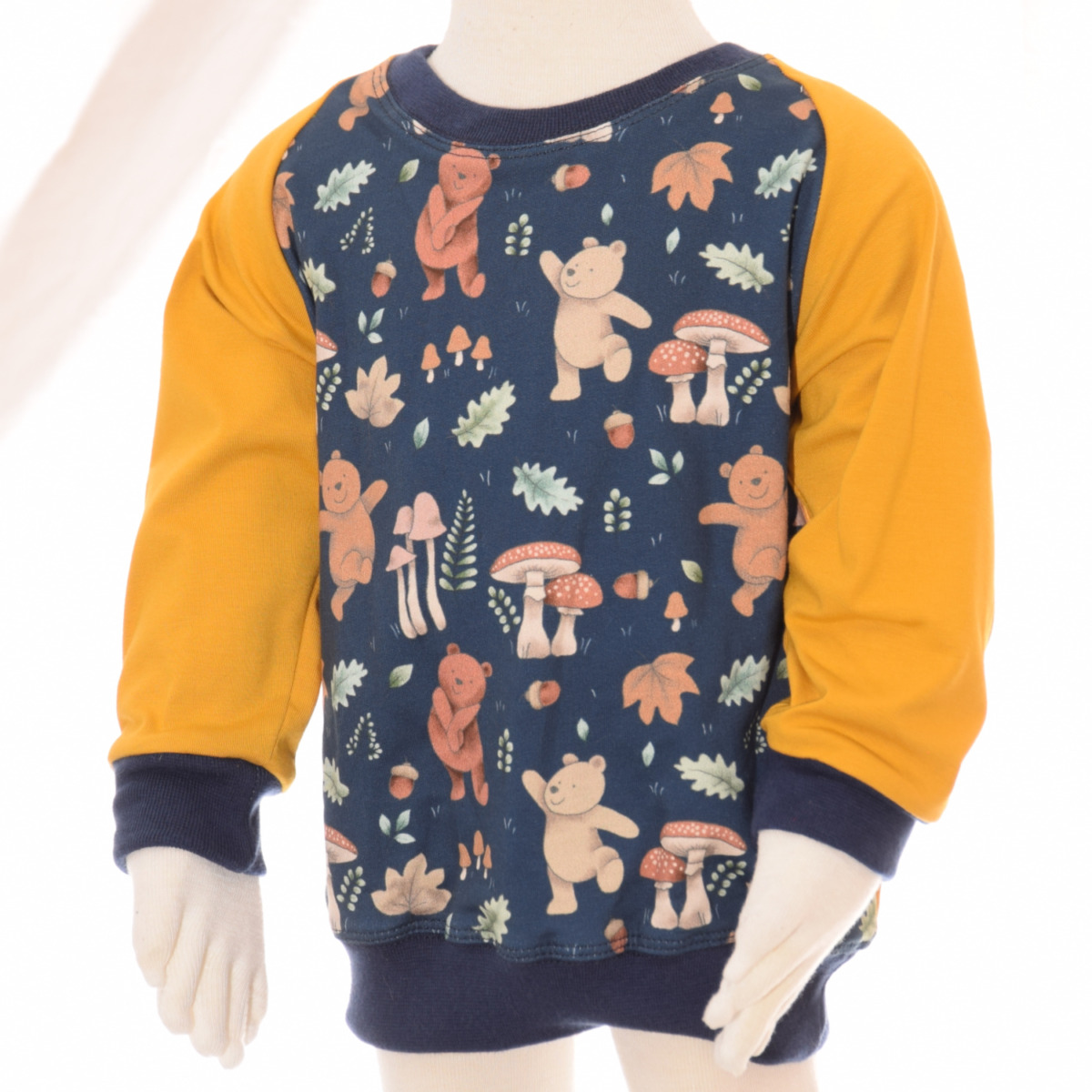 Pullover "Teddy" - Jersey mit Raglanärmeln