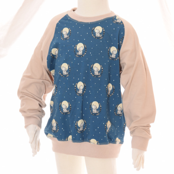 Pullover "kleiner Wolf" - Jersey mit Raglanärmeln