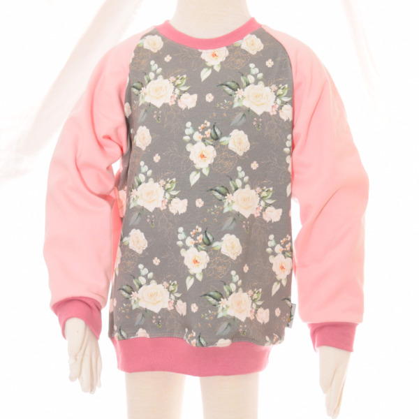 Sweatpullover Raglanpullover "Rose"
