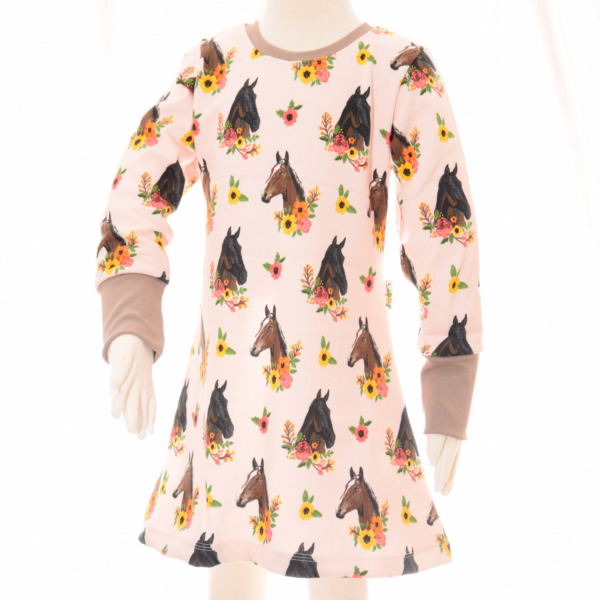 Sweatkleid "Pferdchen"
