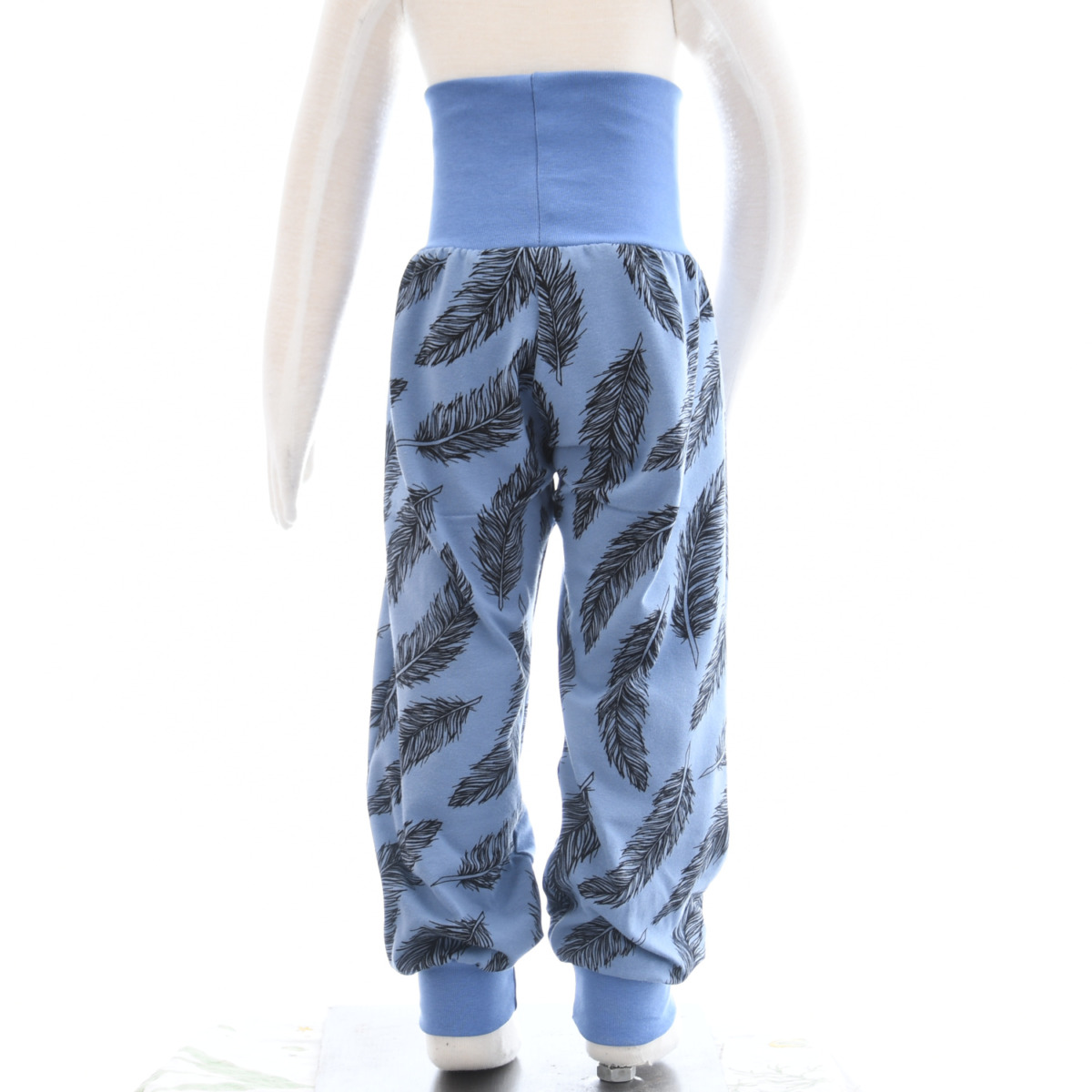 Pumphose Federn Jeansblau – Bild 3