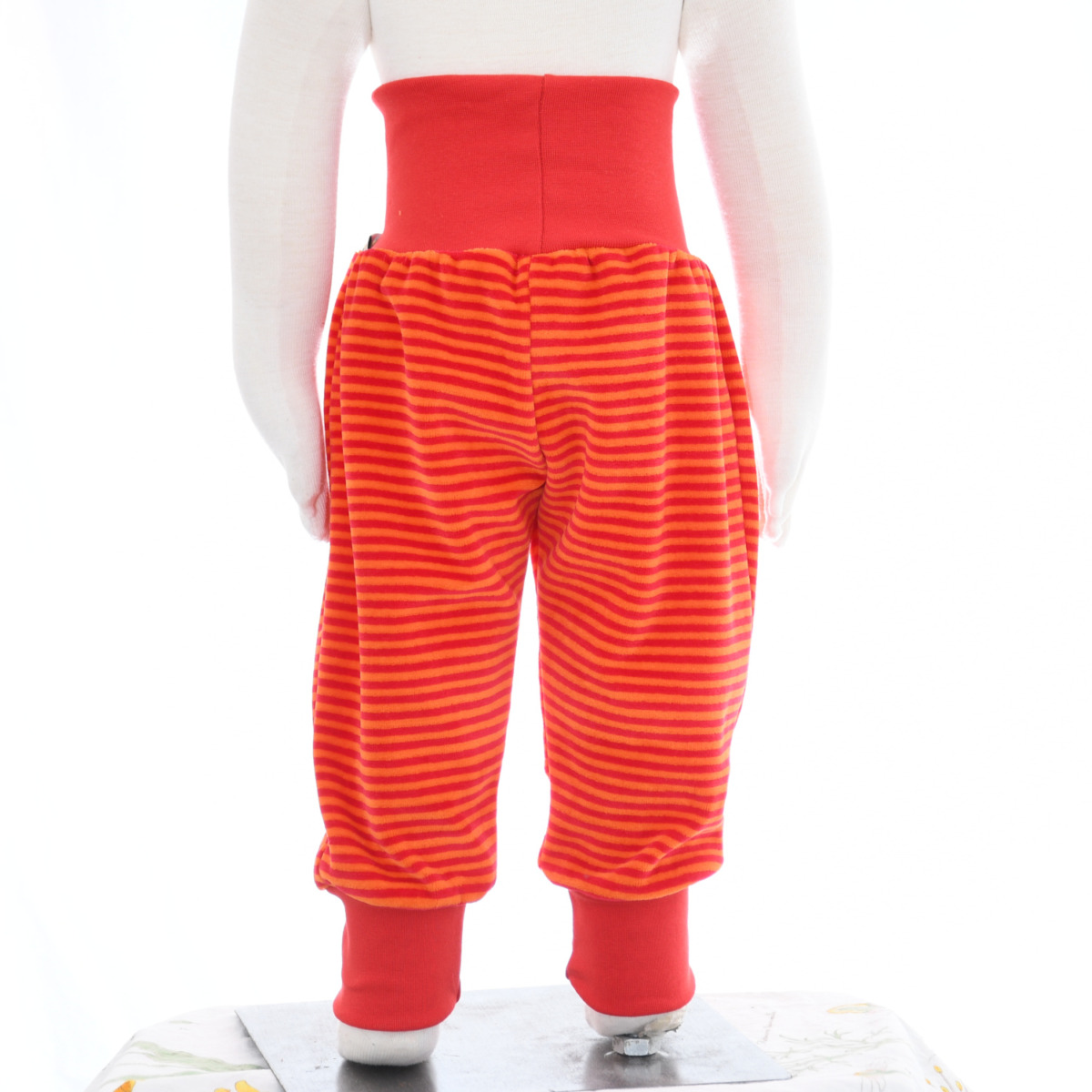 Nickihose rot-orange – Bild 3