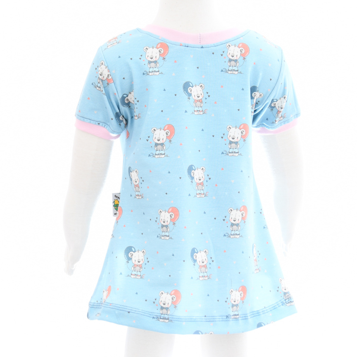 Kurzarm- Kleid – Bild 3