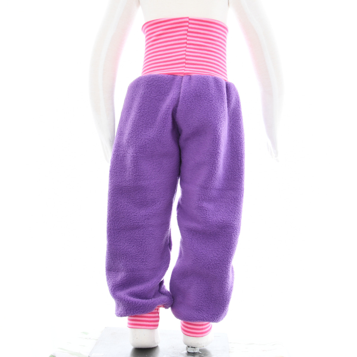 Fleecehose lila – Bild 3