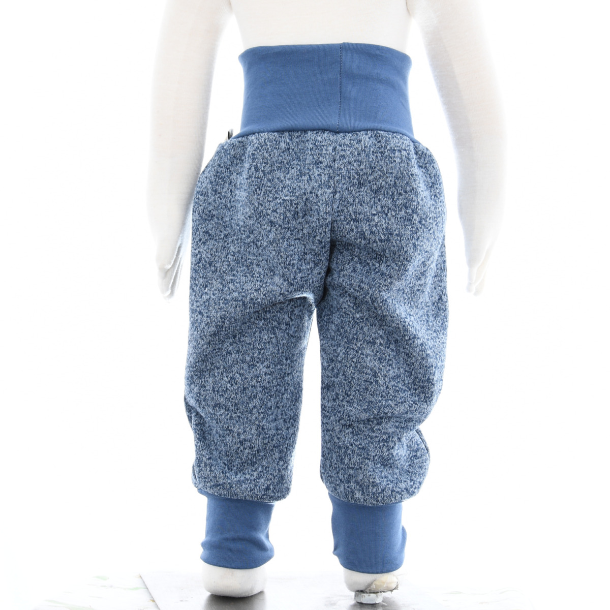 Fleecehose blaumeliert – Bild 3