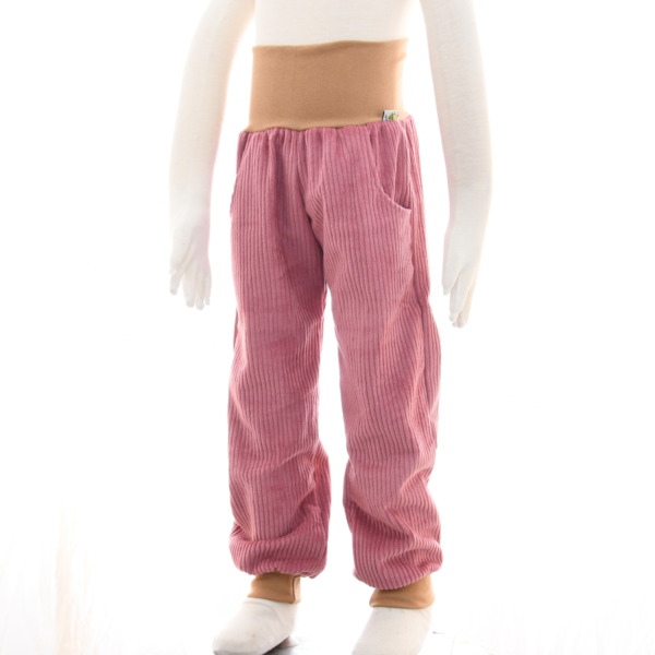 Cordhose altrosa mit Taschen