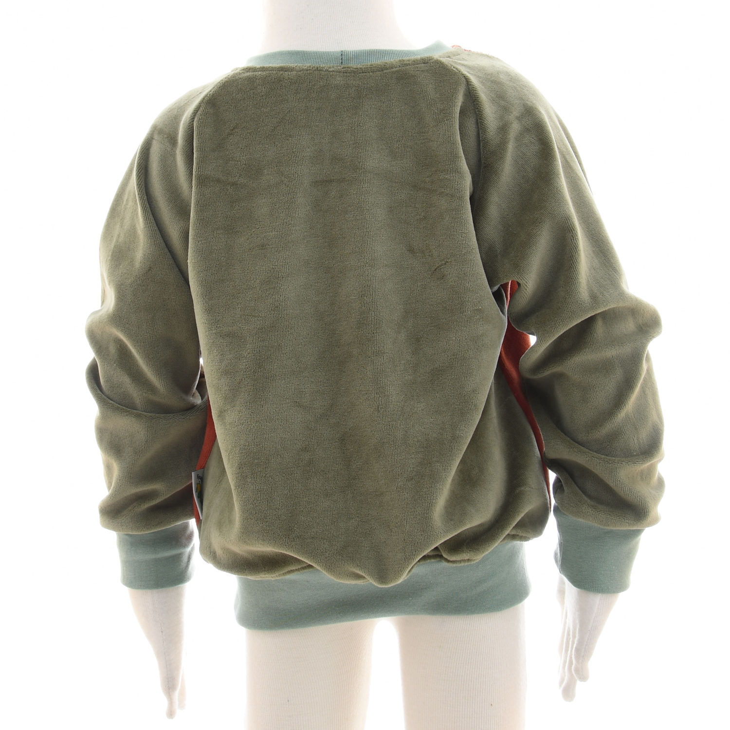 Nickipullover kupfer oliv – Bild 3