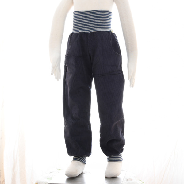 Cordhose dunkelblau