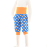 bunte knielange Hose mit Taschen bunte knielange Hose mit Taschen