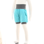 Kurze Hose mit Taschen uni